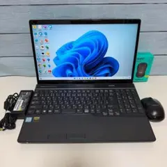 富士通ノートPC Corei7 メモリ16GB、ブルーレイ、バッテリー97% - メルカリ