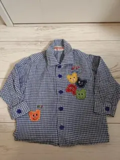 ♥ミキハウス　 チェック柄　シャツ　 80サイズ♥