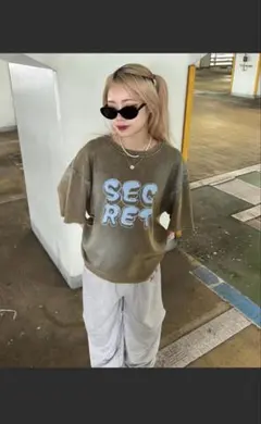 sedagle シルバーラメリブ加工TEEのサムネイル