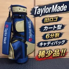 Taylor Made ボックスロゴ キャディバッグ TM23 ネイビー - メルカリ