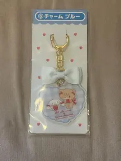 サンリオ mikko 当りくじ アクリルキーホルダー チャーム ブルー