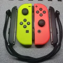 c*い様 Switch　ジョイコン　左右　イエロー&オレンジ