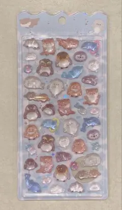 ボンボンドロップシール　水族館　水族館限定　海獣