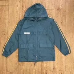 【美品】チャンピオン　ナイロンジャケット　L ブルー　イエロー