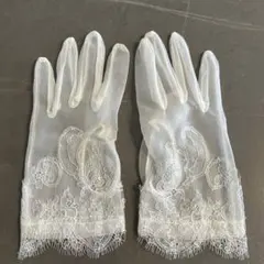 タカミブライダル　レースショートグローブ