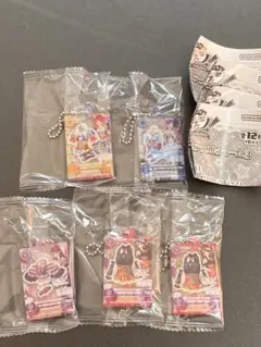 誰でもアイドル活動アクリルチャーム　5個セット