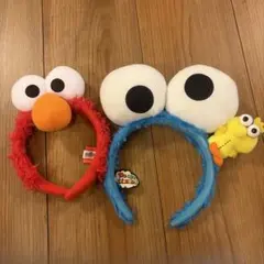 USJ エルモ クッキーモンスター カチューシャ