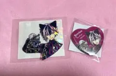 あくねこ 悪魔執事と黒い猫 ベリアン ナンジャタウン 缶バッジ、クリアカード