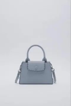 ZARA トップステッチミニクロスボディバッグのサムネイル