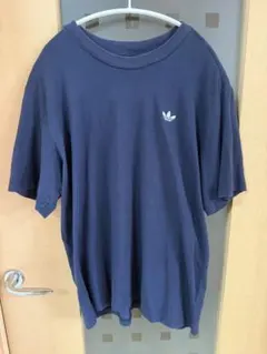 アディダス adidas Originals Tシャツ ネイビー バックプリント