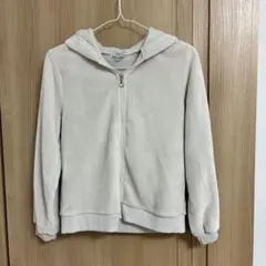 any FAM エニィファム ボア ジップアップパーカー 150cm うさぎ