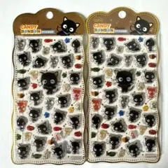 【韓国限定】サンリオ シール ステッカー チョコキャット2枚セット