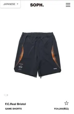 FCRB ショートパンツ ショーツ FC.Real Bristol soph. F.C.Real Bristol COMFORTABLE SHORTS ショートパンツ FCRB