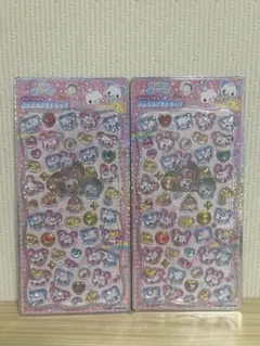 ハッピーマーチ　ストーンつき　ジュエルプチドロップ　2枚セット