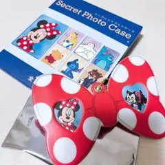 ディズニーストア シークレットフォトケース ミニー フィガロ リボン 新品未使用
