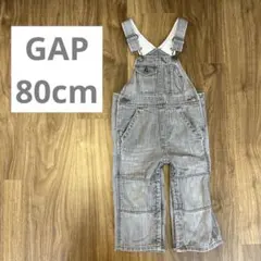 GAP Baby 80cm サロペット　オーバーオール　デニム