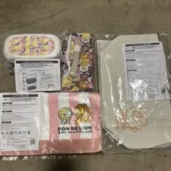 신품 미사용 ミスド 포켓몬 お弁当箱＆ハンドタオル2枚＆布製バッグ 세트