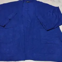 ZARA KNIT ブルーカーディガン 五分袖