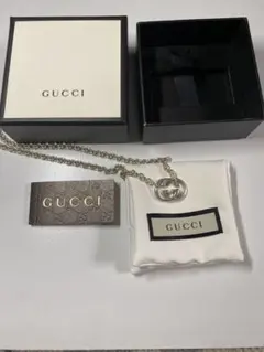GUCCI インターロッキングG ネックレス 銀座店購入証明アリ - メルカリ