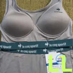スポーツブラ ルコックスポルティフ LＬ 上下 セット チャコール ノンワイヤー