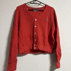 ラコステ　カーディガン　裏起毛　38サイズ