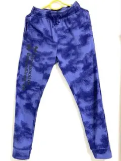 週末特価Under Armour メンズジョガーパンツネイビー カモフラタイダイ