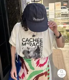 Discoat ディスコート フルリバンドTシャツ M アイボリーのサムネイル