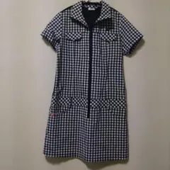 チェック柄 レディースゴルフワンピース