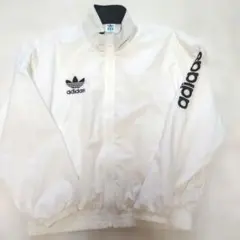 アディダス adidas ナイロンジャケット ヴィンテージ デサント製 Mサイズ