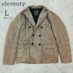 eleventy イレブンティ ベージュ 中綿ジャケット Lサイズ