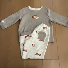 タグ付き新品　パンどろぼう　パジャマ　110 キルティング素材