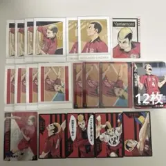 【最終値下げ】ハイキュー 山本猛虎 カードセット