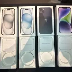 iPhone 13,14,15,15 空箱4つ 値下げ可能