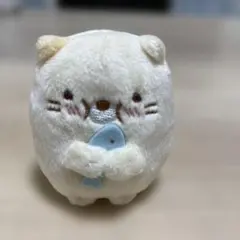 すみっコぐらし　てのりぬいぐるみ ねこ　もぐもぐ
