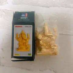 ガネーシャ 置物 ゴールド　金　インド製