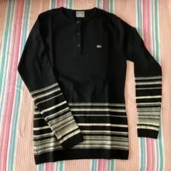 LACOSTE ブラック セーター サイズ42