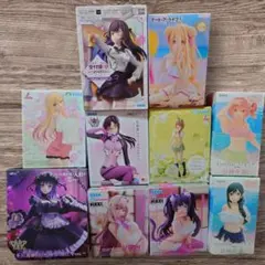 2025年 ３月度　最新プライズ美少女フィギュア　まとめ売り　10点セット