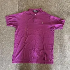 00s archivePolo by Ralph Lauren XL パープル