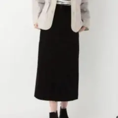 コーデュロイ タイトスカート