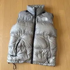 THE NORTH FACE シルバー ダウンベスト