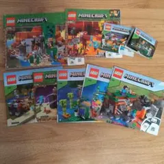 LEGO マインクラフト説明書まとめ売り