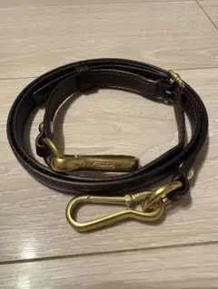 COACH ブラウンレザー　バッグ用ショルダーストラップ　単品