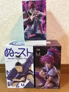 HUNTER×HUNTER フィギュア 4体 ヒソカ クロロ ノブナガ マチ - メルカリ