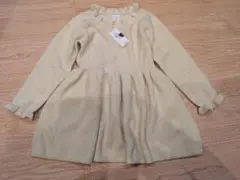 GAP クリーム色 長袖ワンピース