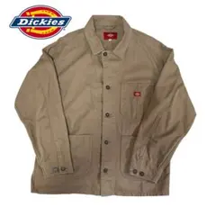 Dickies ベージュ カバーオール Mサイズ
