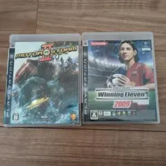 MotorStorm II & Winning Eleven 2009 セット