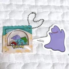 ポケモン コメダ珈琲 コラボ 豆菓子風チャーム フシギダネ＆メタモン ピック付き