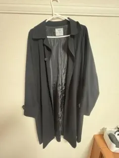 【春オススメ】coen トレンチコート　ブラック