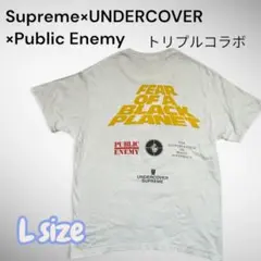 【希少L】シュプリーム アンダーカバー パブリックエネミー Tシャツ 白