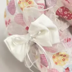 可愛い　子ども白ゴム作り帯　浴衣着物甚平　兵児帯　可愛い　夏祭り　フリルリボン